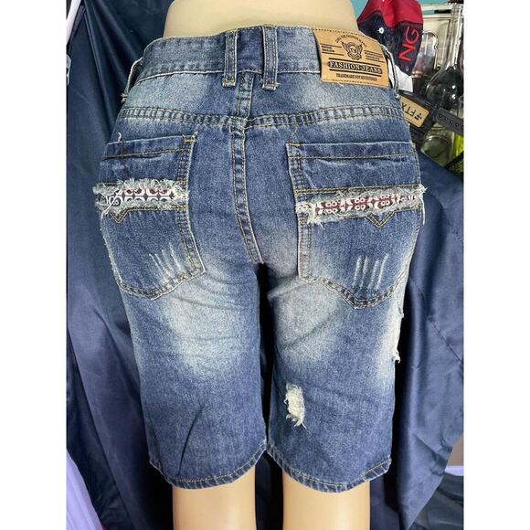 Fashion Jeans Bermuda Shorts‎ Women's Size 31 - Picture 2 of 4